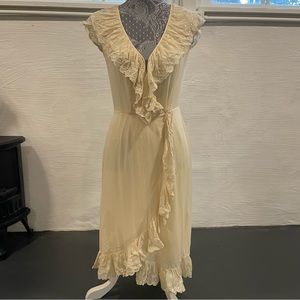 Catherine Malandrino 100% Silk Wrap Dress (4)